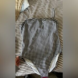 Jcrew Gingham bathing suit